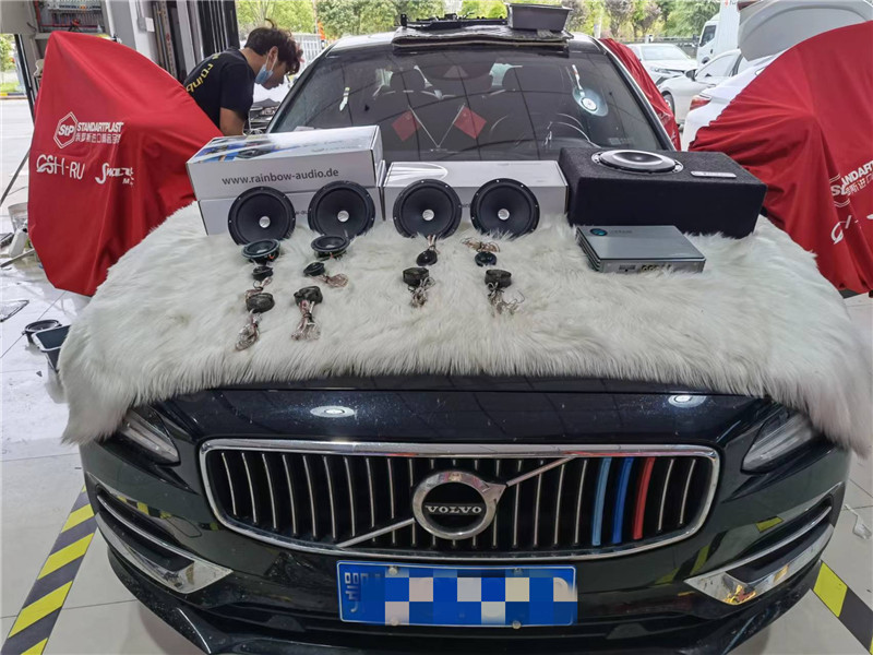 三分频专属声场体验 武汉歌德沃尔沃S90汽车音响改装