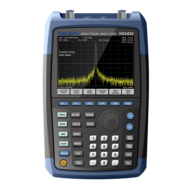 白鹭/Baluelec 便携式手持频谱仪多少钱，频谱分析仪重要参数和功能有哪些