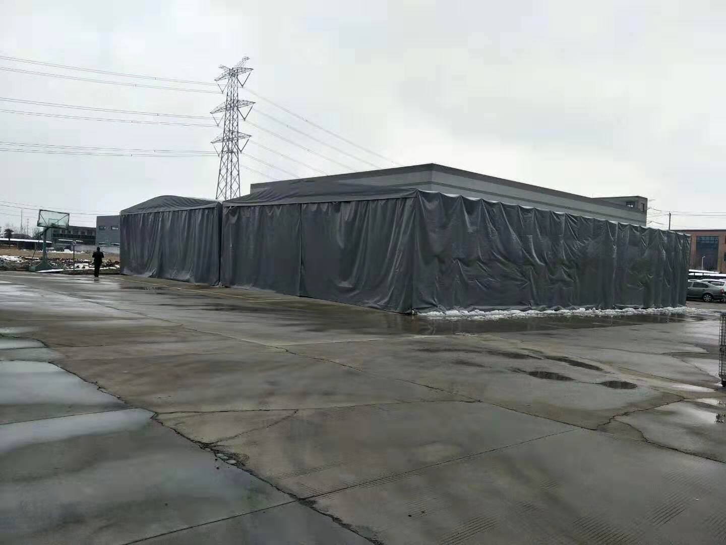 常熟电动遮阳棚公司-吴江推拉雨篷厂家-双利遮阳篷
