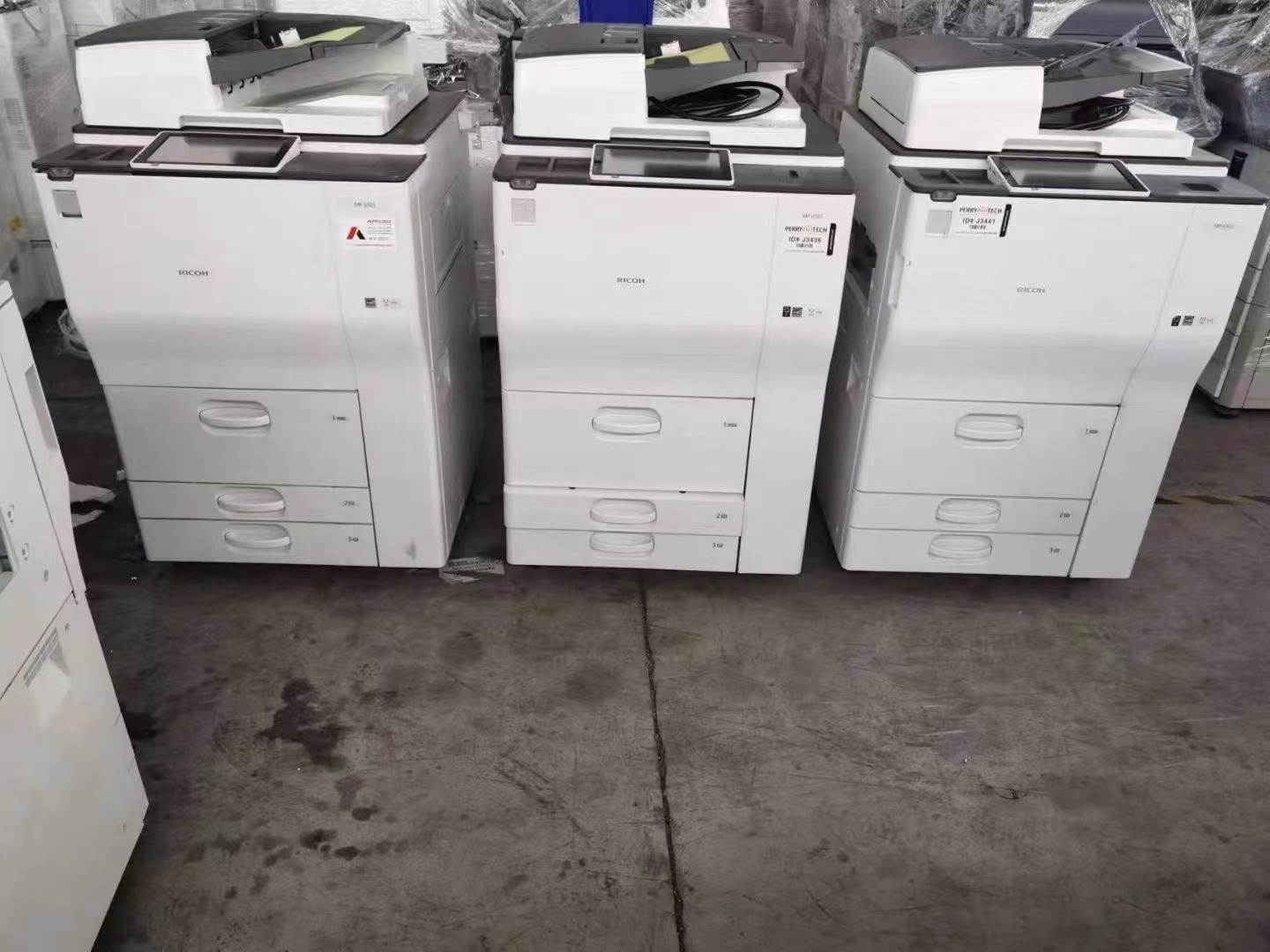 理光复印机MPC4502彩色打印机出租 包维修包耗材