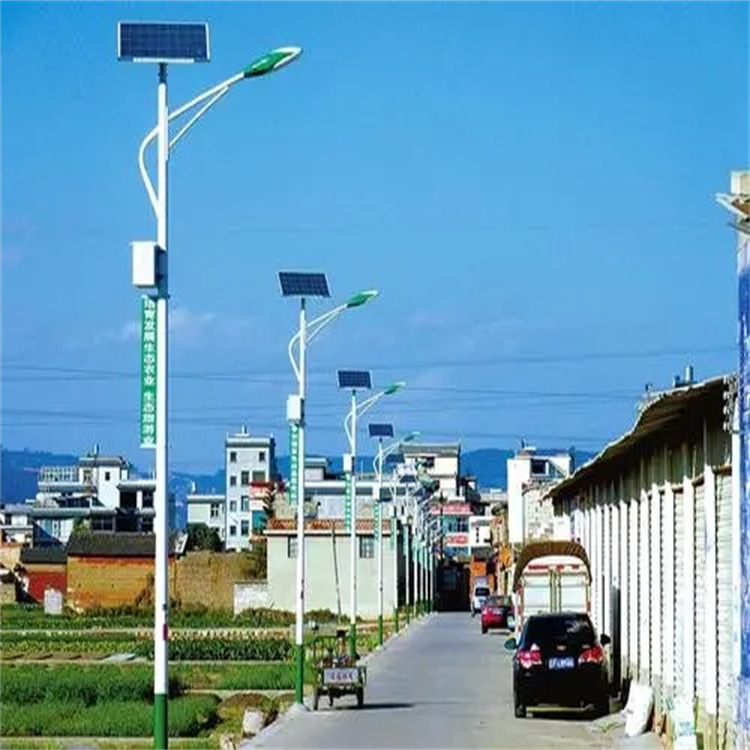 新农村建设 酒泉太阳能路灯工程