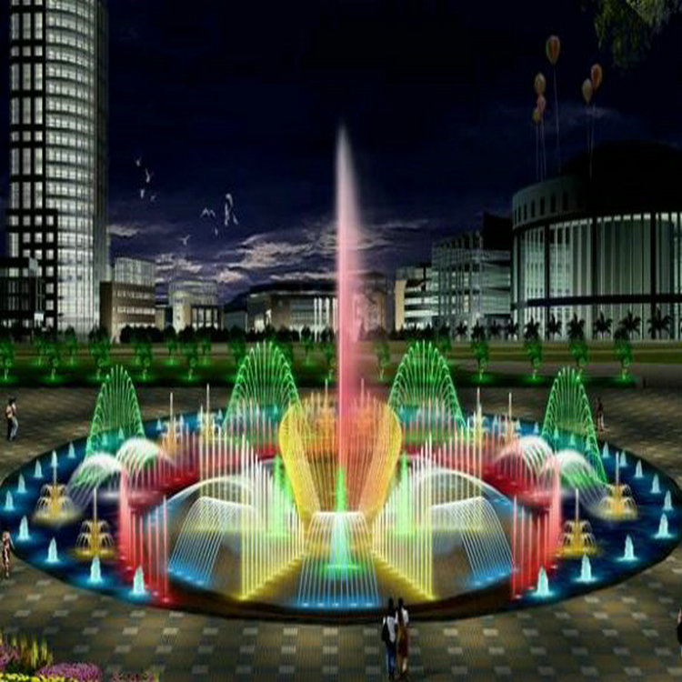设计简单 马鞍山音乐喷泉
