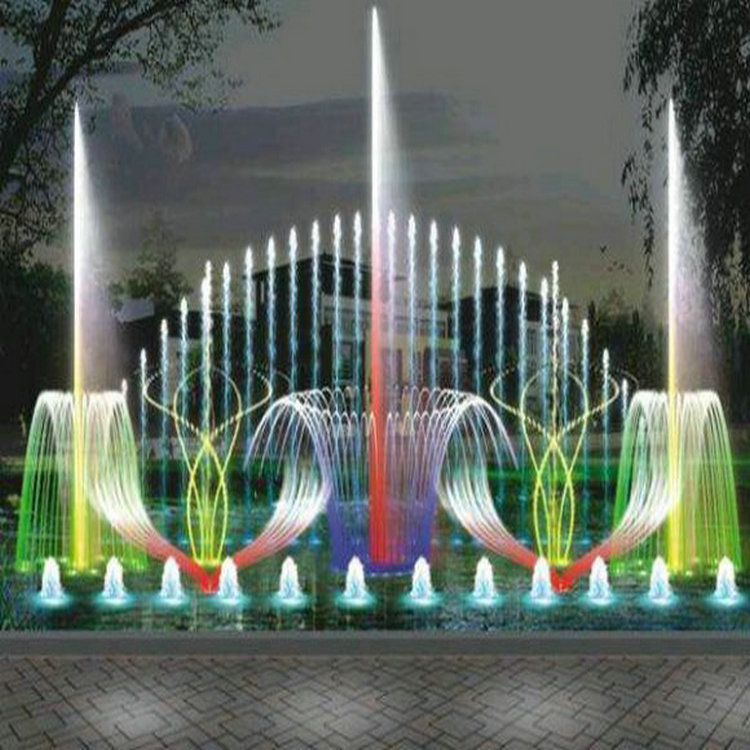 孝感广场喷泉 减少尘降低气温