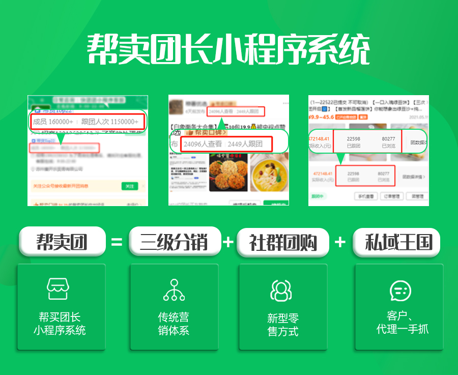 社群团购小程序-分销小程序-私域小程序
