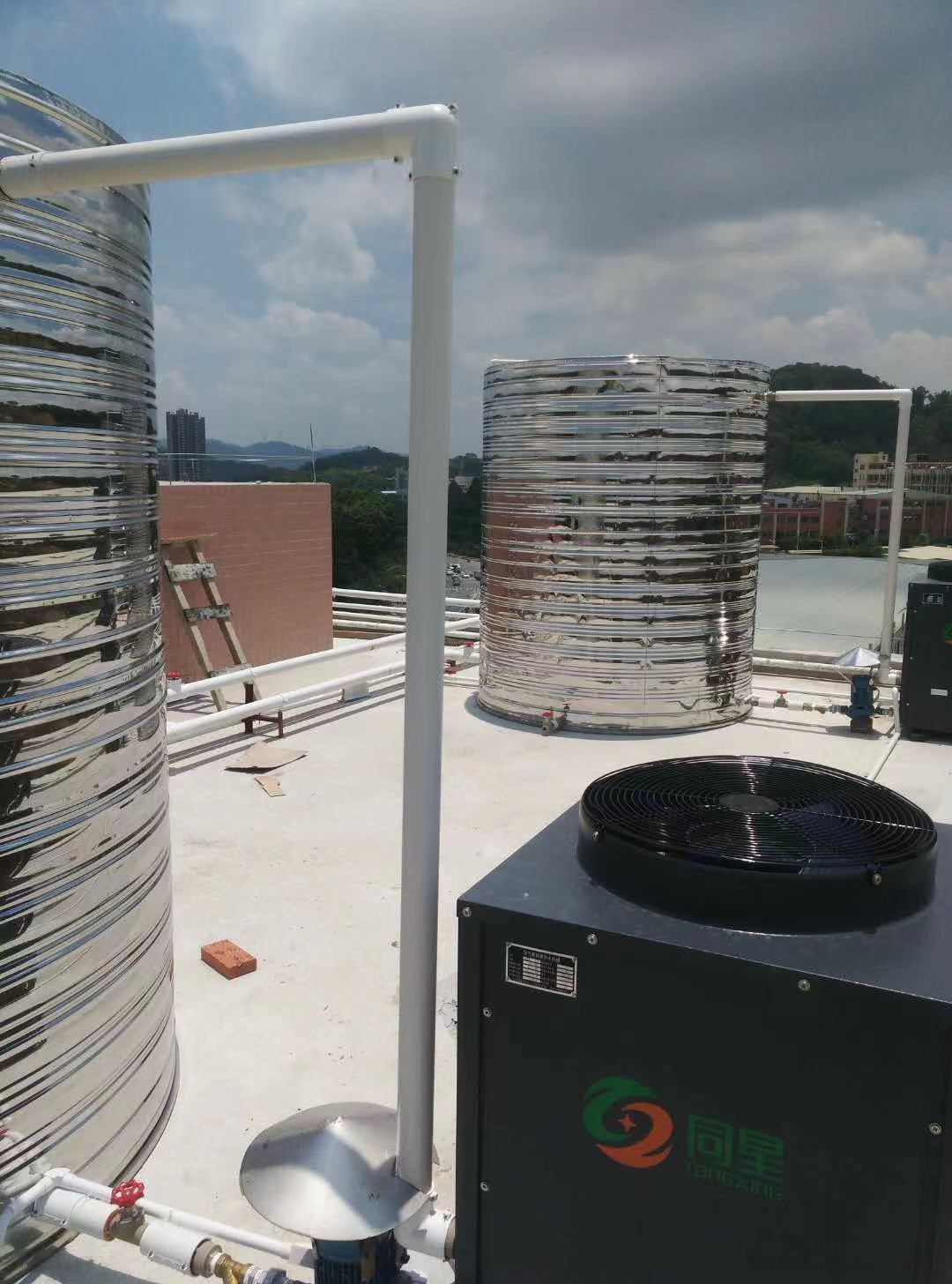 空气能热水器热水工程项目