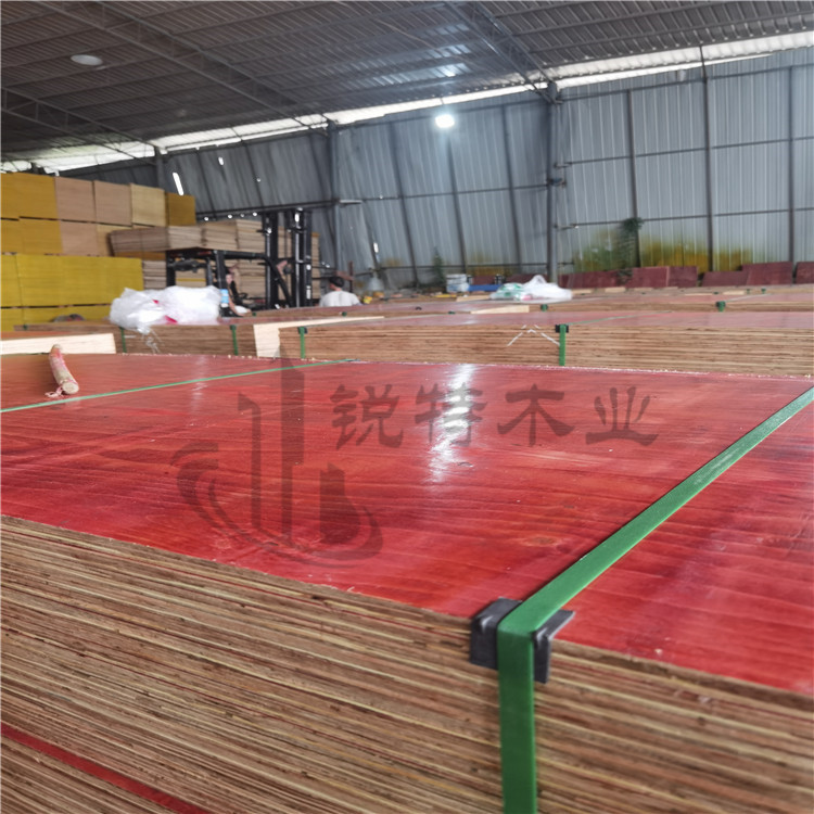 湖南建筑工程施工常用的红模板 广西建筑模板厂家批发