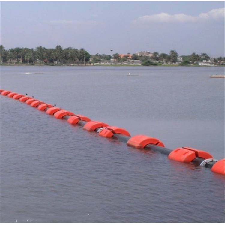抽泥沙管道托浮PE塑料浮筒 可根据施工定制浮漂