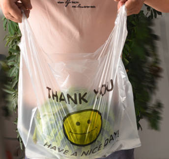 塑料背心袋 加厚手提袋 一次性购物袋透明