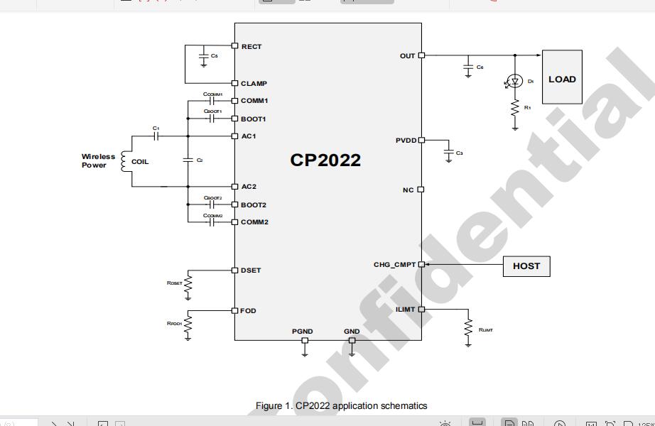 酷珀微CP2022 3W无线充RX接收ic 能过QI认证