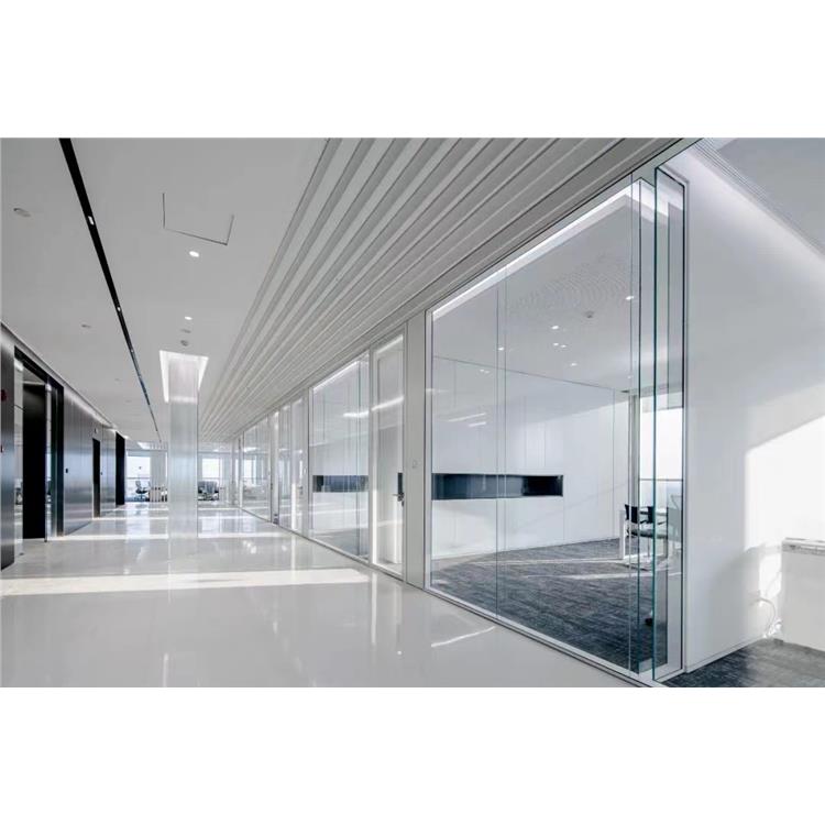 广州全景玻璃隔断 上门测量设计 铝合金全景单层玻璃隔断