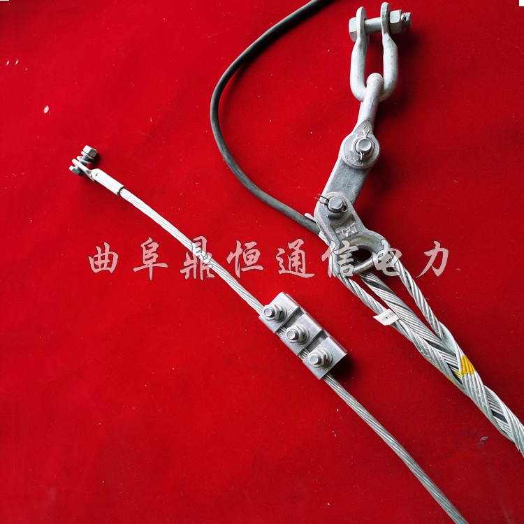 杆用直线悬垂线夹 opgw光缆耐张线夹终端耐张串安装指导