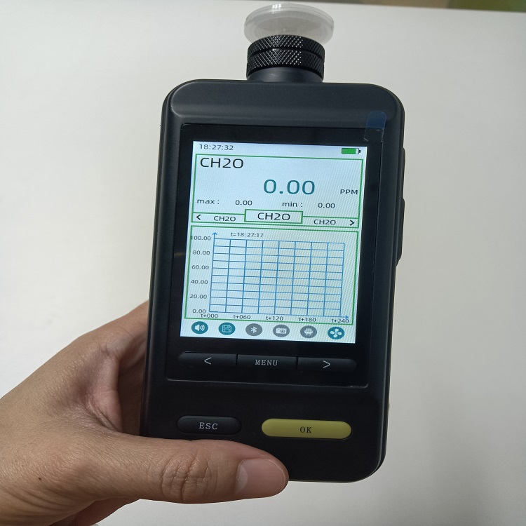 便携式CO气体检定警报仪 消毒手持式臭氧检测仪 标配手电筒