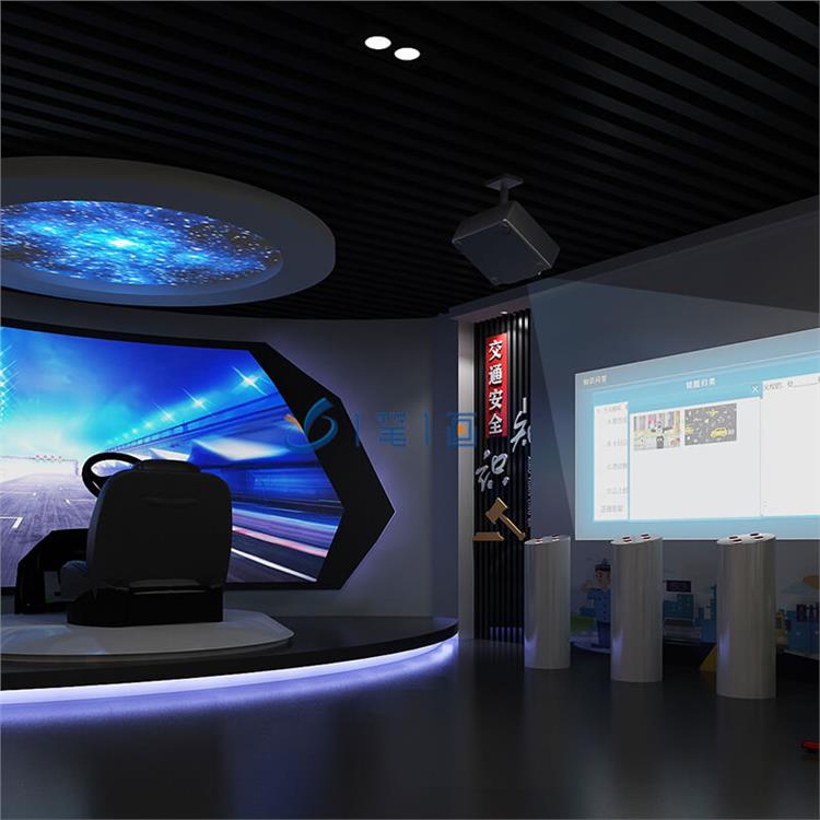 上海高科技普法科教展厅设计布局