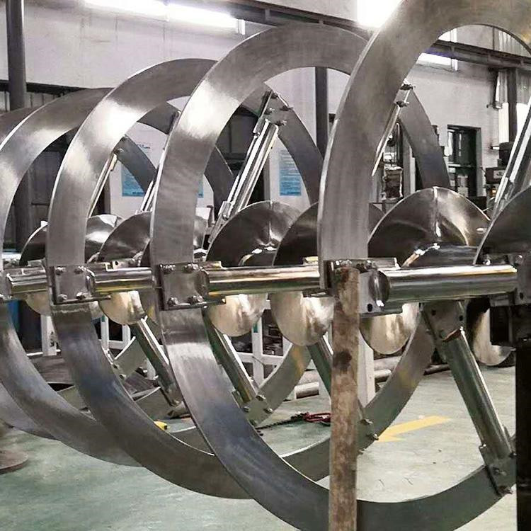 废水处理搅拌器 螺杆螺带搅拌设备 中拓鼎承 定制生产