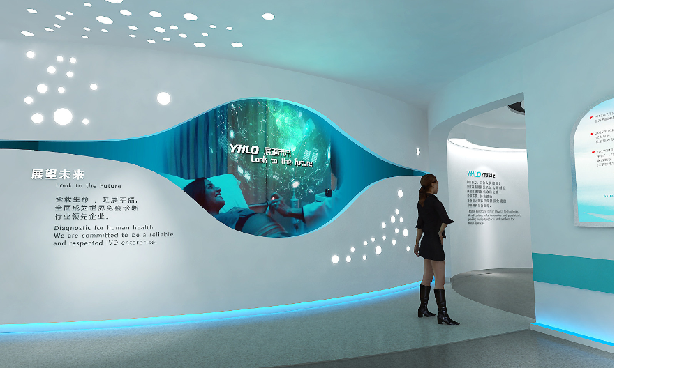 浙江数字多媒体科技馆展厅设计平面图 深圳市概念展示策划供应