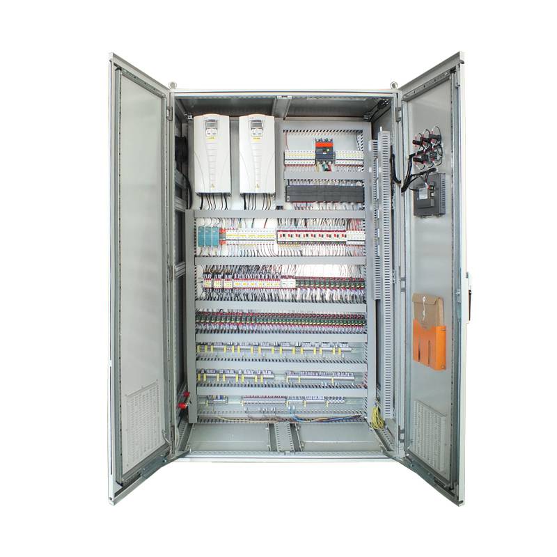 PLC變頻器控制柜 成套水泵風機閘門控制系統 變頻電氣柜配電柜來圖定制
