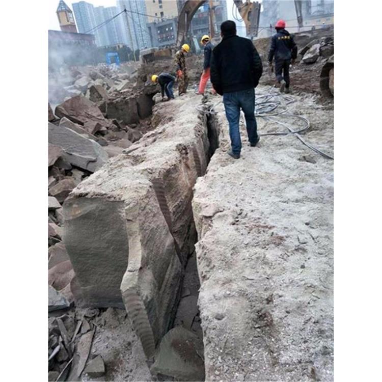 南京路面混凝土拆除裂石机 液压劈裂棒