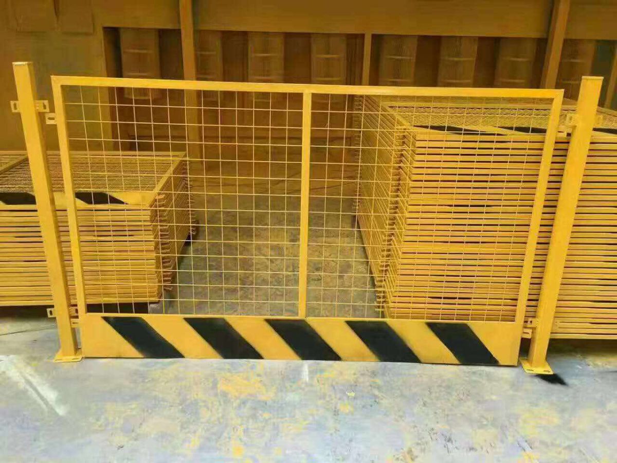 深圳南山施工 基坑护栏 港式护栏 塑料护栏