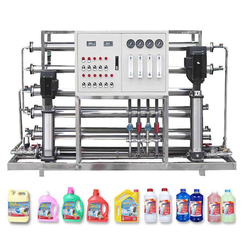 洗衣液生产设备 洗洁精制作机器 玻璃水机械 洗手液原料手续包装配方