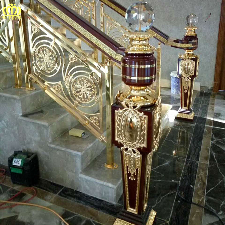 辽宁酒店铜楼梯扶手厂家