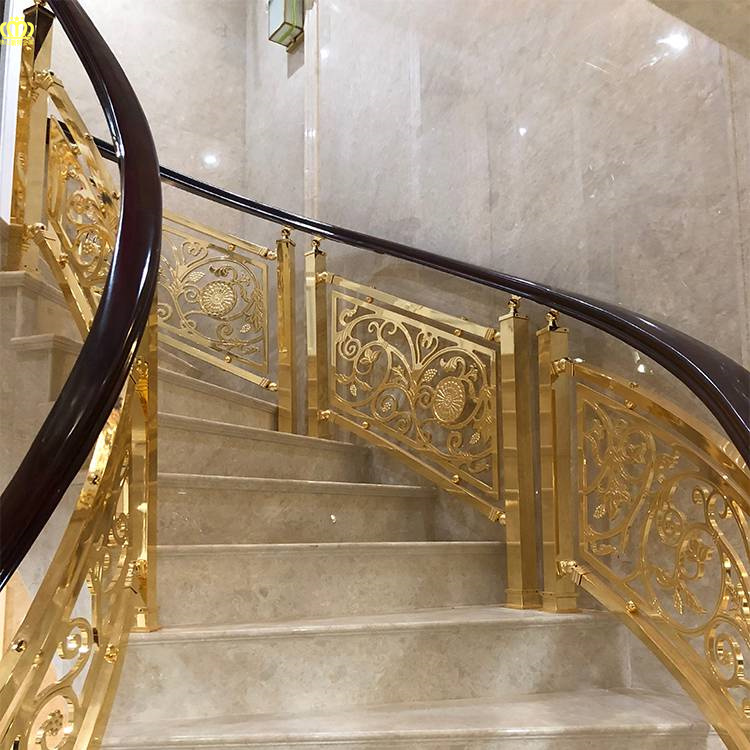 苏州新中式全铜楼梯