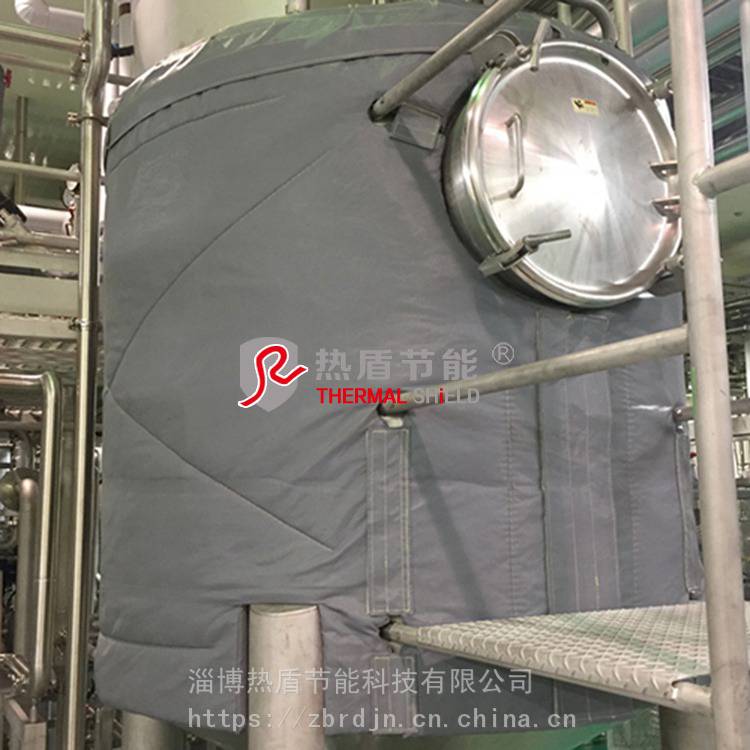 不銹鋼反應釜保溫衣 可拆卸 可重復使用 方便檢修 耐酸腐 熱盾 定制