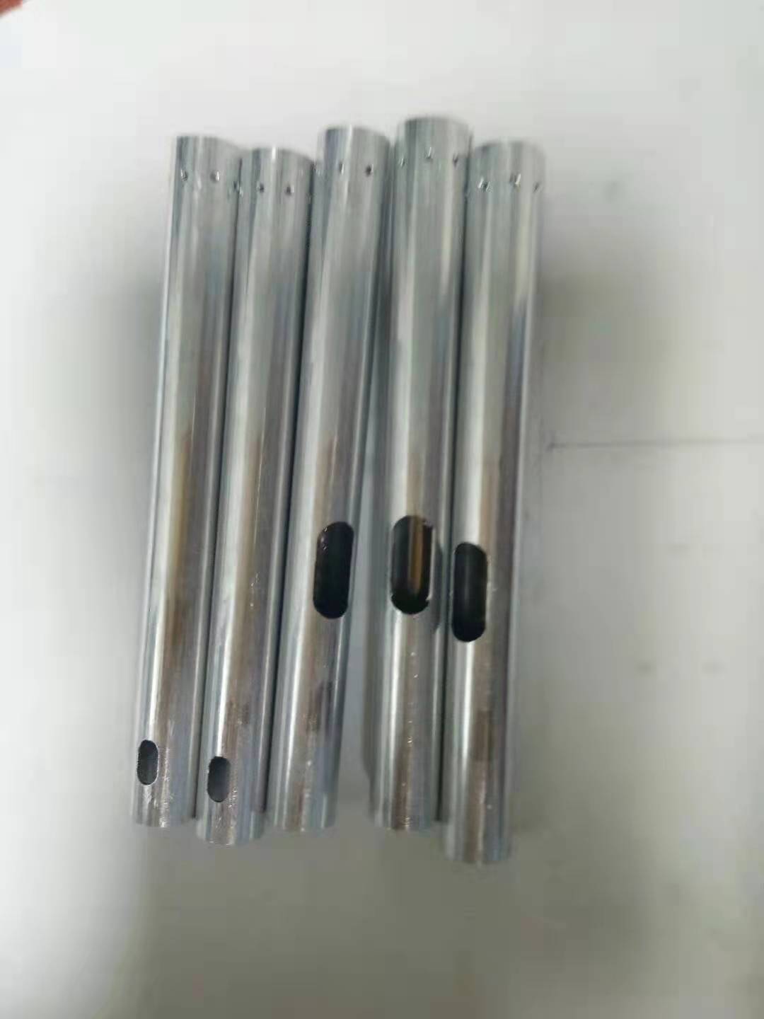 铝合金非标铣扁打孔长轴加工CNC加工
