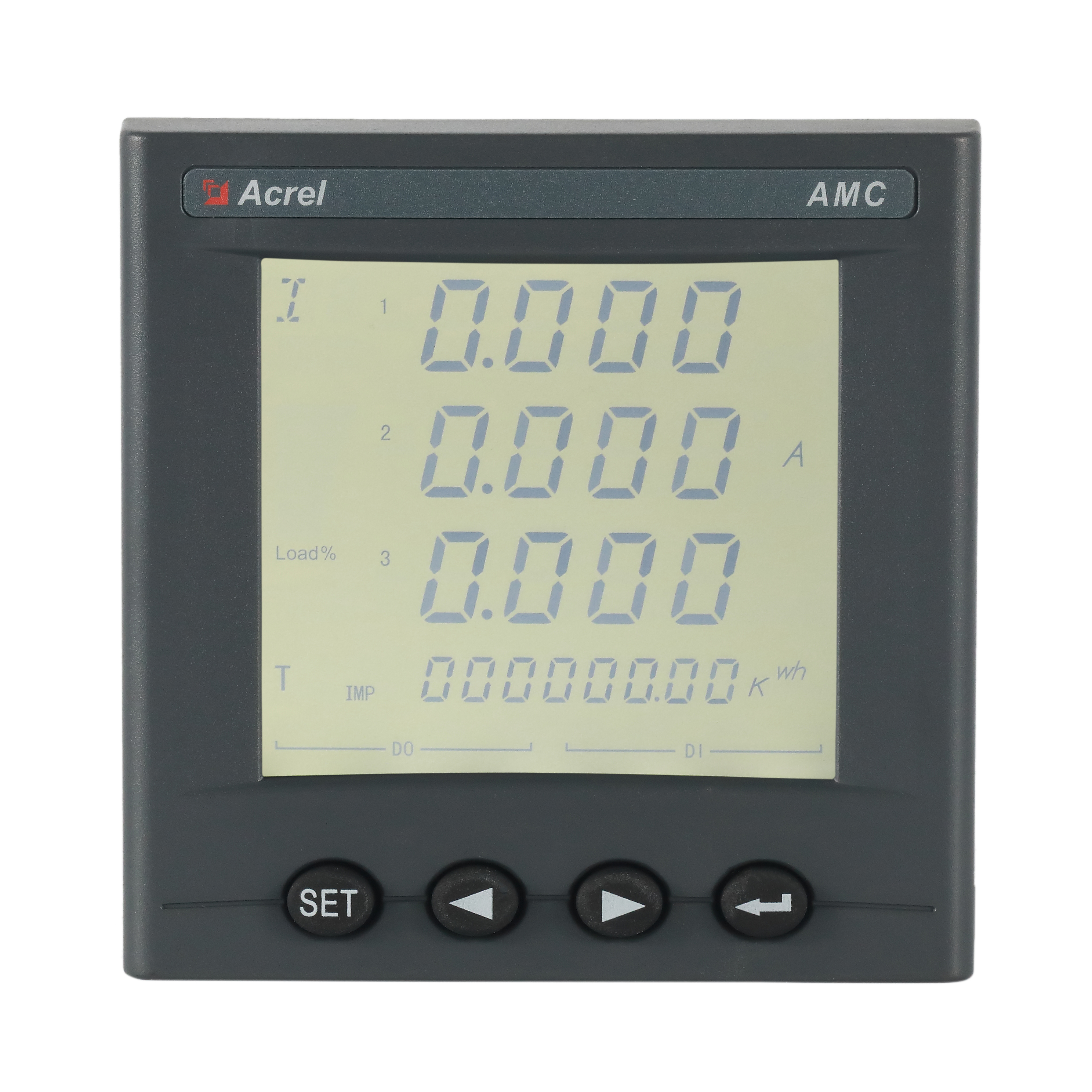 安科瑞0.4kV 开关柜电度表AMC96L-E4/KC多功能电表4路输入2路输出