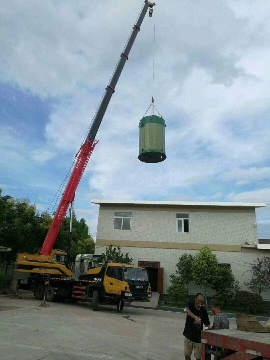 青岛玻璃钢一体化预制泵站一体化轴流泵站