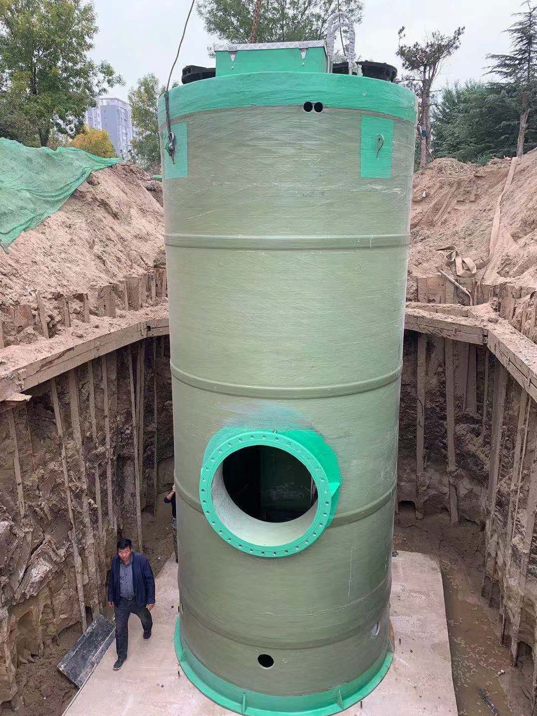 济宁截流井预制污水提升泵站