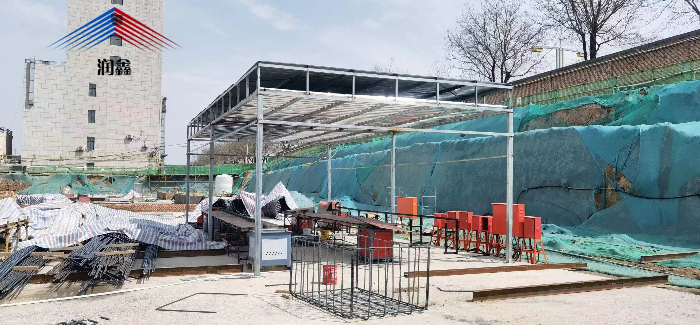 咸阳施工标准化安全通道棚