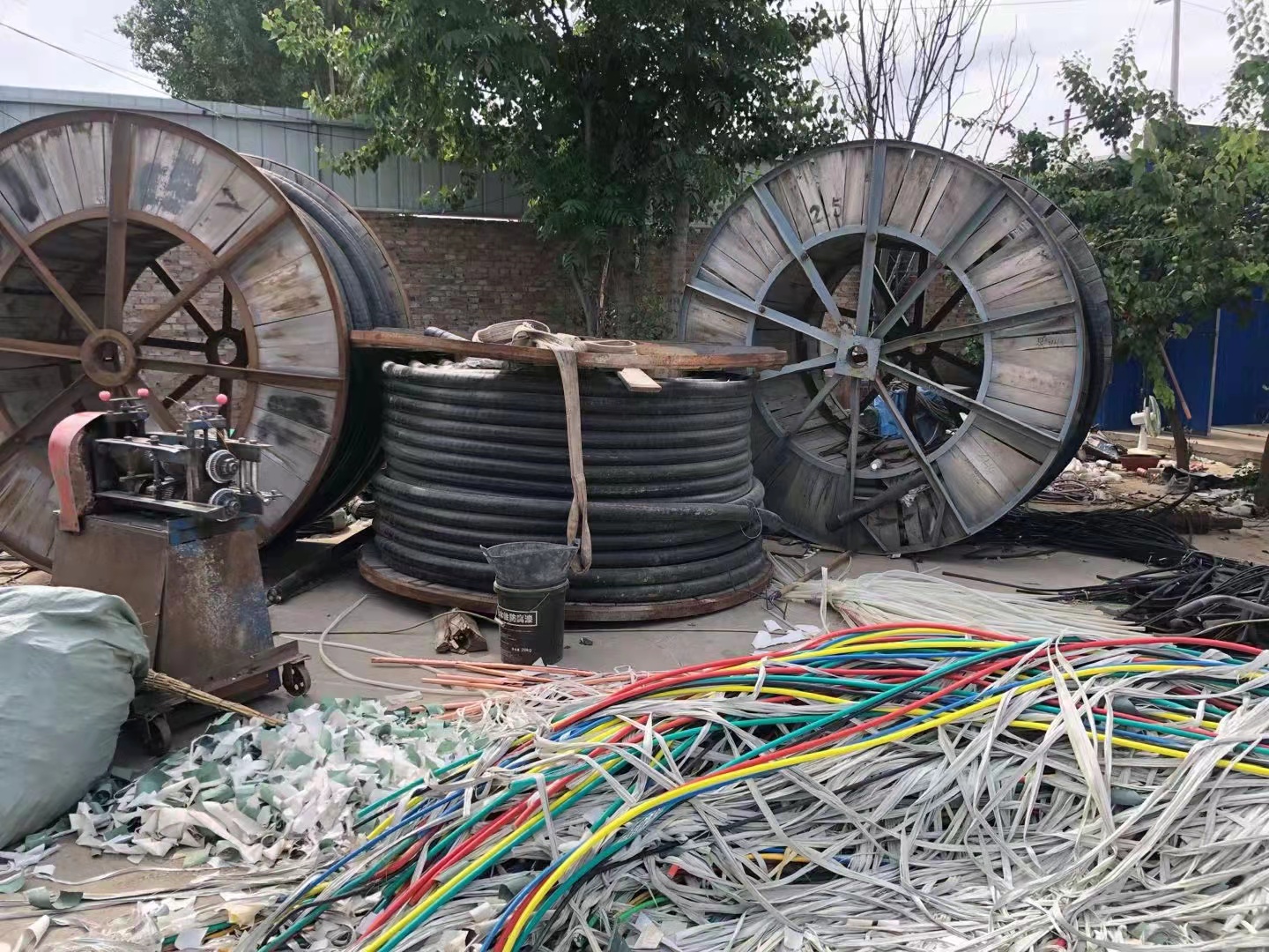 石家庄回收废旧电线电缆变压器