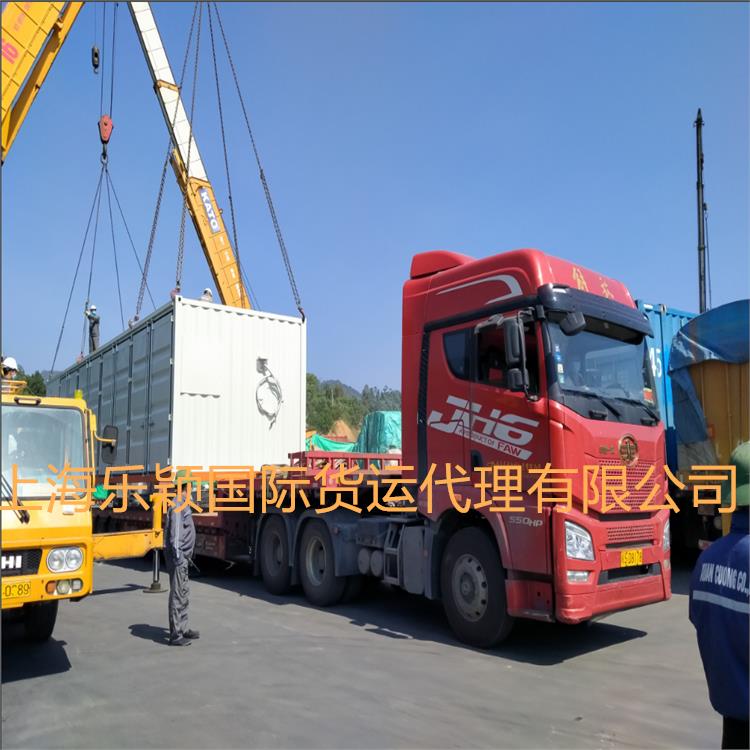 18米长货物出口到越南大件物流运输案例