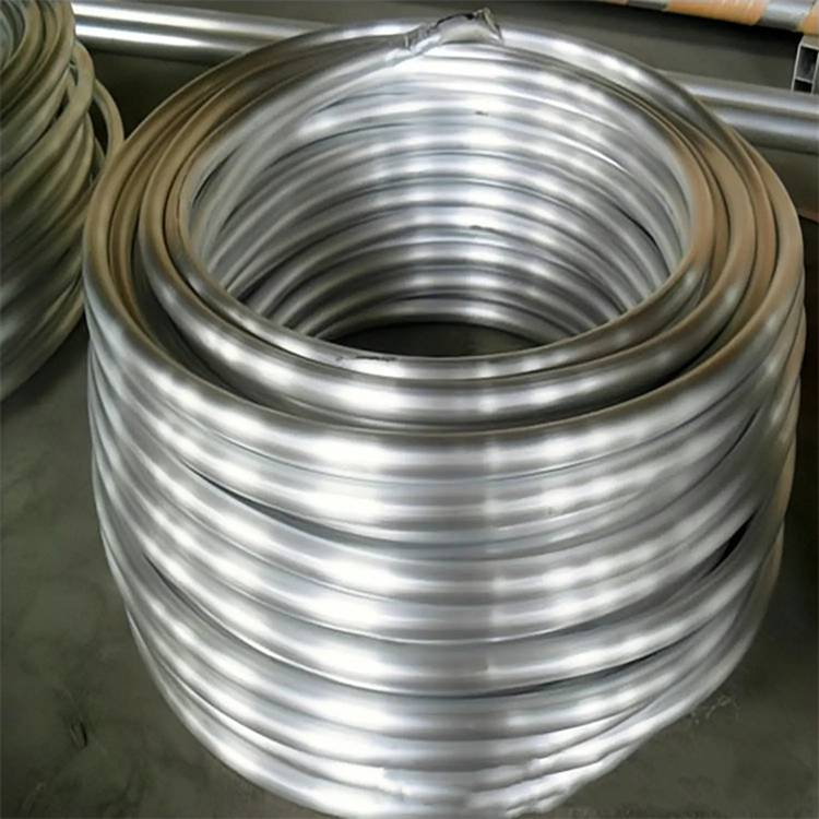 精密无缝铝管 1060纯铝管 制冷设备用易折弯铝盘管