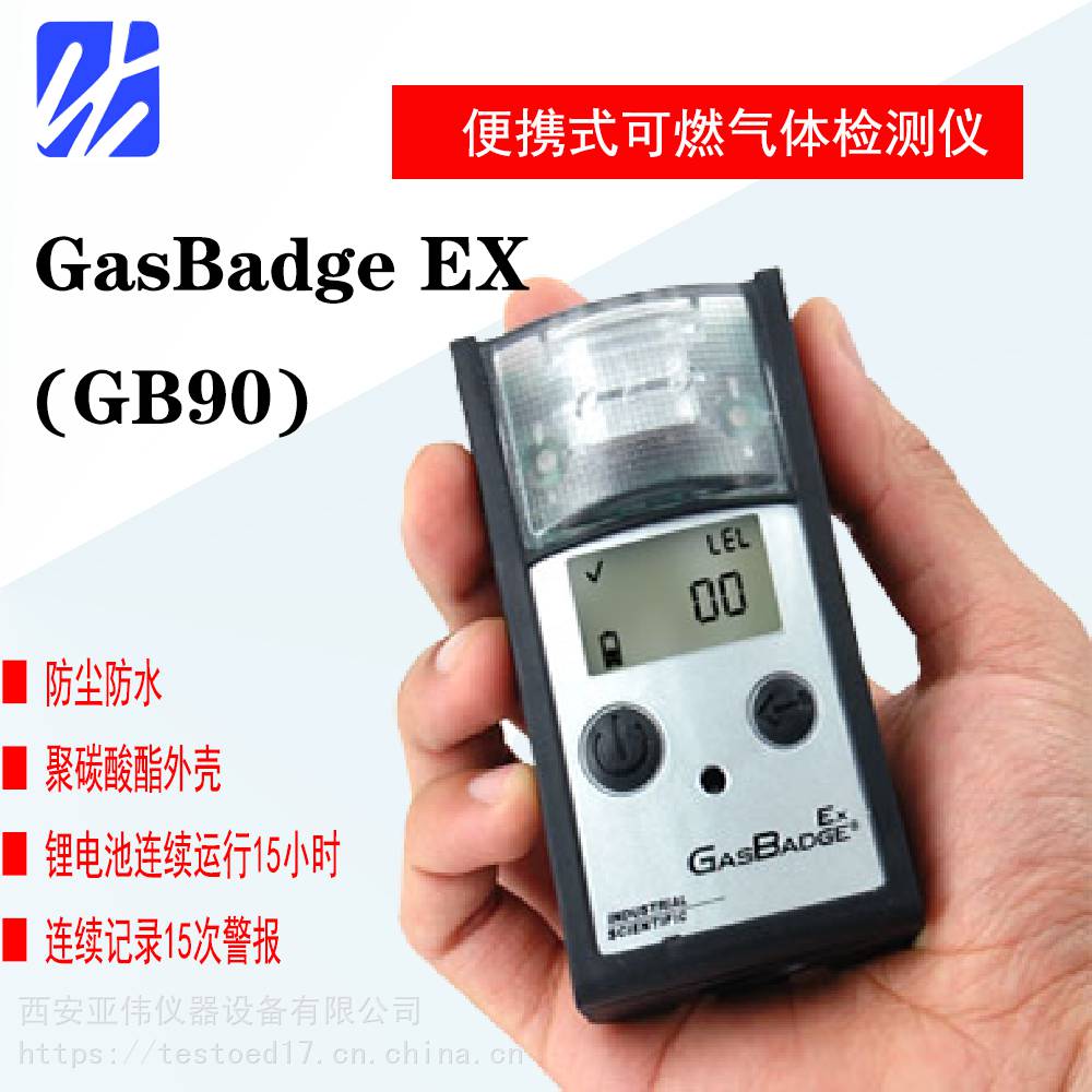 英思科便携式单一可燃气体检测仪GBEX,GB90