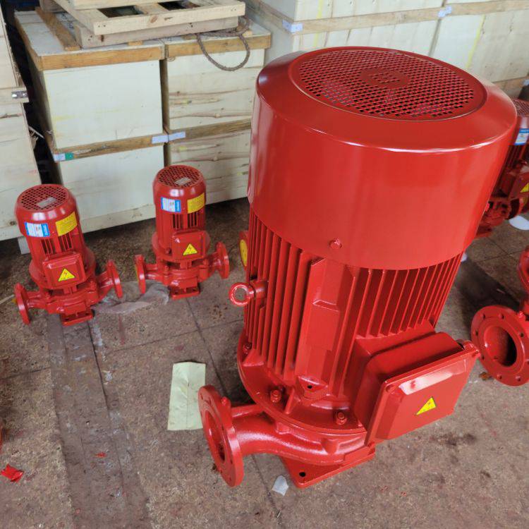现场调试XBD消防泵 厂房消防系统喷淋泵 XBC柴油机消防泵