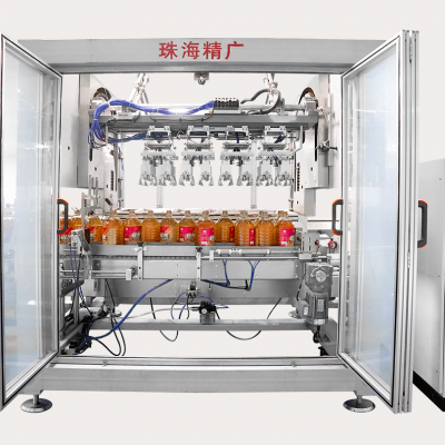 龙门架式装箱机 全自动食用油生产线装箱设备