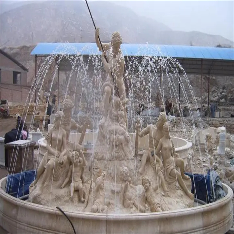 欧式喷泉雕塑_欧式人物雕塑喷泉|设计|方案-重庆小篮天
