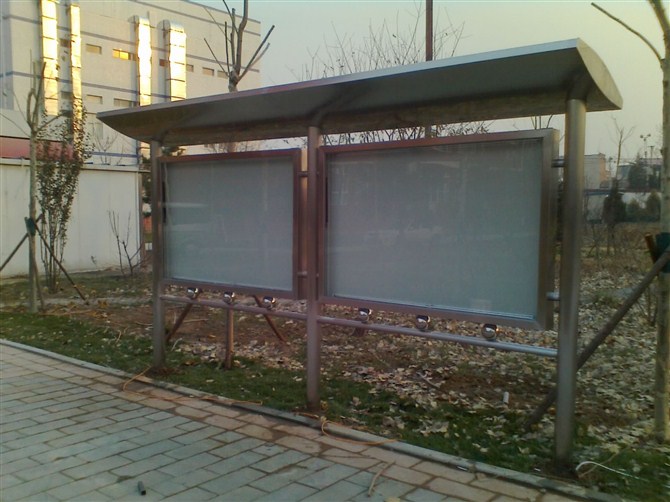 延庆加工不锈钢宣传栏订做不锈钢广告牌焊接橱窗