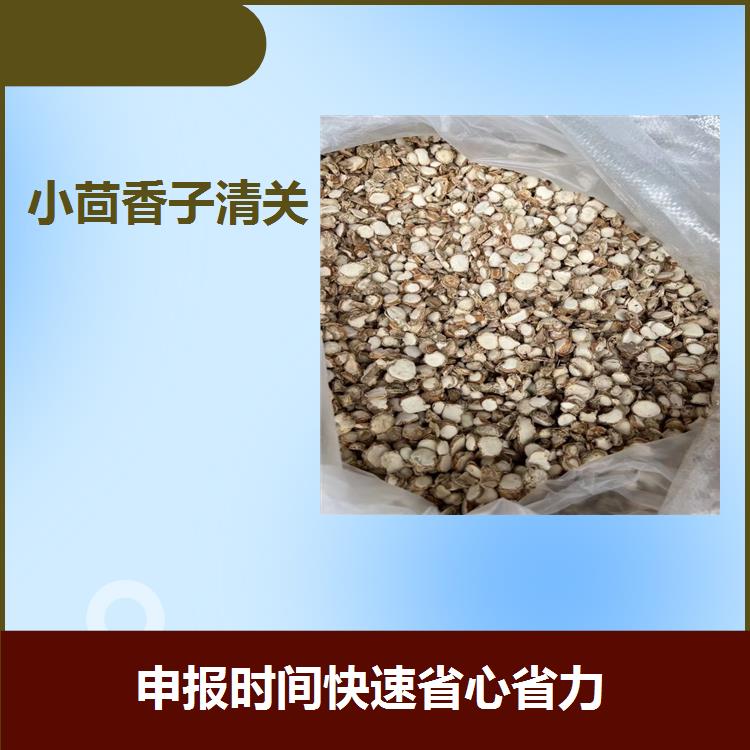 廣州黃埔港小茴香子進口物流 稅率低 清關迅速 流程化的操作程序