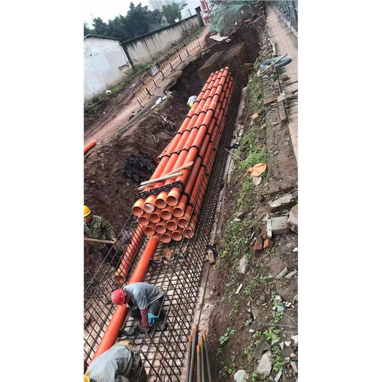 新都区电缆沟槽开挖埋管工程队 地下管道施工