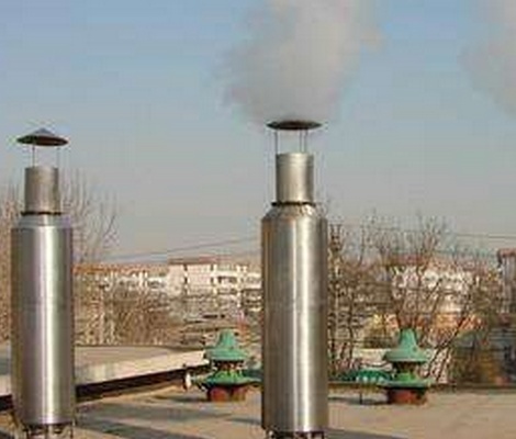 贵州双层不锈钢烟囱制造厂家-不锈钢烟囱应用-科诺环保