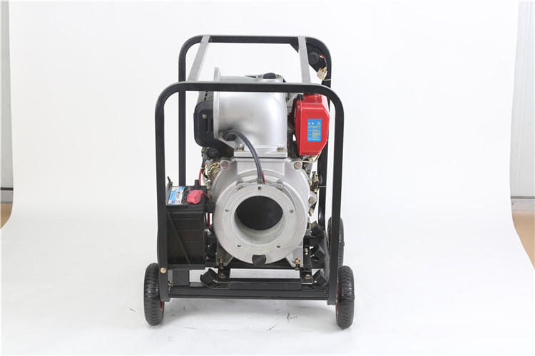 大泽6寸小型便携移动式柴油机自吸水泵