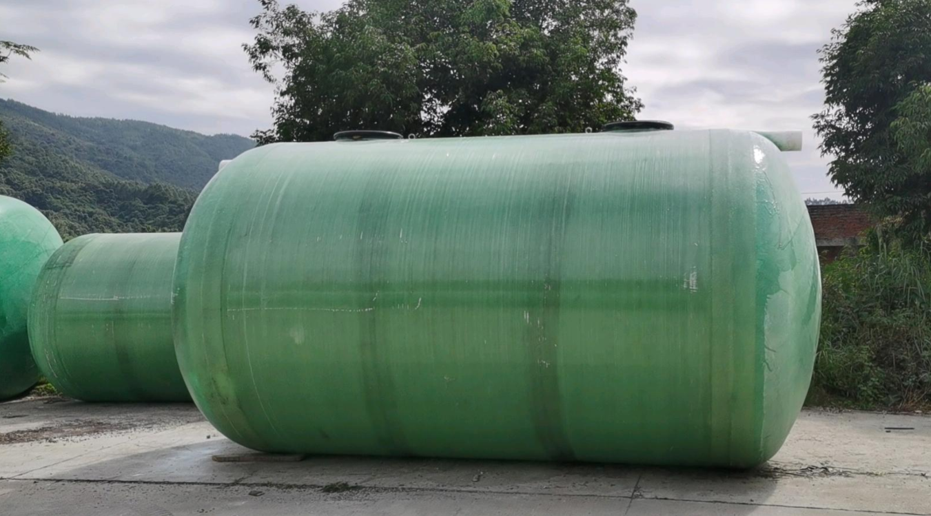 浙江玻璃钢化粪池生活污水处理工地用大尺寸化粪池
