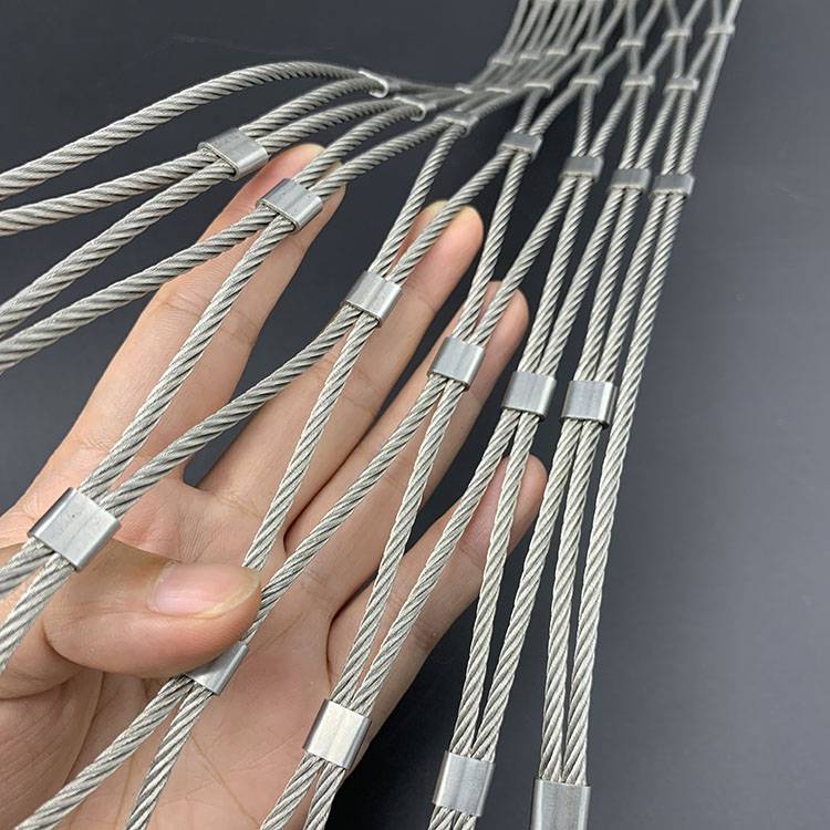 304不锈钢丝绳网 高空防坠304不锈钢丝绳网价格