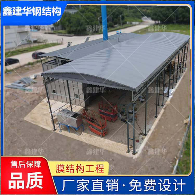 美观 北京厂房悬空雨棚 如何安装