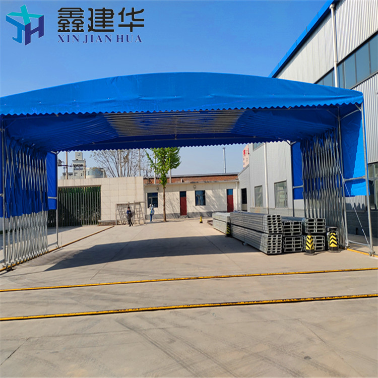 北京推拉式雨棚生产厂家 安装简单 节省保养费用