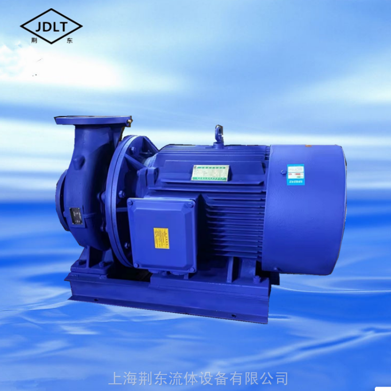 卧式直联泵 化工离心泵循环增压泵 ISW80-100I管道泵 立式加压泵