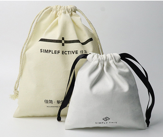 厂家定制帆布束口袋帆布抽绳背包袋抽绳购物袋广告袋运动包定制