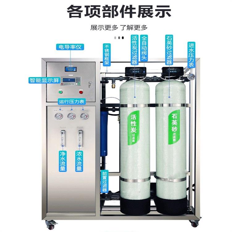 二级反渗透纯水设备价格 水处理反渗透纯水设备非标定制厂家